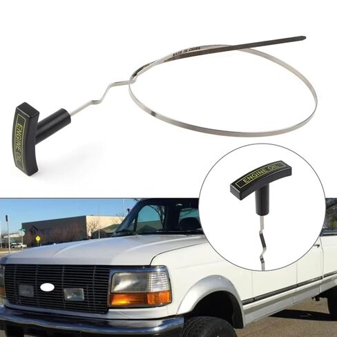 مقياس مستوى زيت السيارة لـ F-250 1994 1995 1996 لـ F-350 1995 1996 لـ Super for Duty 1995 1996 ملحقات مقياس زيت محرك السيارة OEM:F4TZ-6750-EA in Kuwait