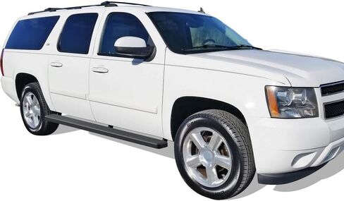 لوحات تشغيل APS مقاس 6 بوصات مصنوعة من الفولاذ المقاوم للصدأ باللون الأسود متوافقة مع سيارة Chevy Avalanche Suburban GMC Yukon XL 00-20 in Kuwait