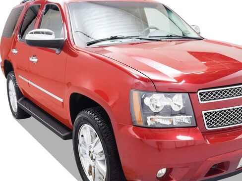 Tuxtreme Black Running Boards Style Compatible with Chevy Tahoe 2007-2020 & GMC Yukon 2005-2020 4-Door (Exclude Z71 Hybrid Yukon XL) (Nerf Bars Side Steps Side Bars) in Saudi Arabia