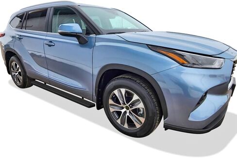 Tuxtreme (Black 5 inches) Stainless Steel Running Boards Side Bars Side Steps Compatible with Toyota Highlander 2020-2026 in Saudi Arabia