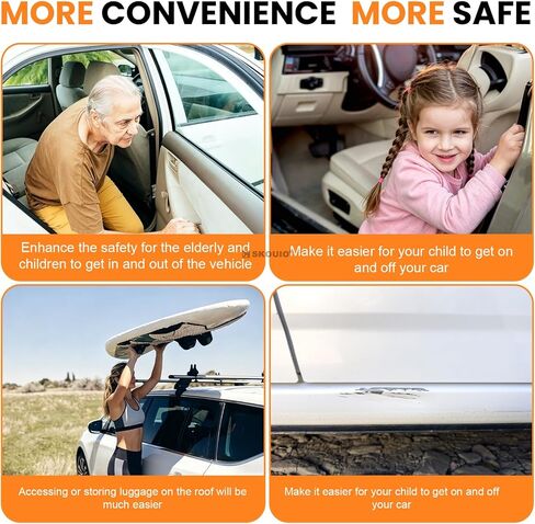 لوحات الجري مناسبة لهوندا CRV CR-V 2017 2018 2019 2020 2021 2022 شريط Nerf بخطوات جانبية، قطعتان من القضبان الجانبية المصنوعة من الألومنيوم الأسود تحميل 500 رطل مع دعامات in Kuwait