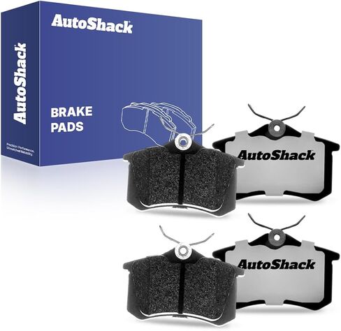 مجموعة وسادات الفرامل الخلفية من السيراميك من AutoShack لسيارة Volkswagen، Jetta 1985-1992، 1994-2006، 2012-2018 Beetle 1998-2010، 2014-2019 Golf 1988-2006، 2011، 2015، FWD L4 1.4L 1.8L 1.9L 2.0L L5 2.5 لتر V6 2.8 لتر in Kuwait