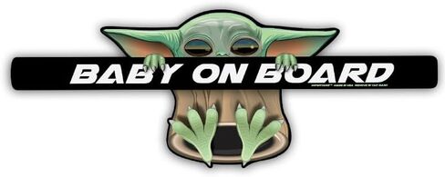 WiperTags Baby Alien on Board Hanging for Rear Wipers. Made in USA. in Kuwait