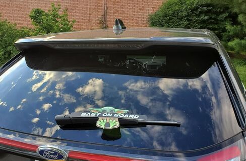 WiperTags Baby Alien on Board Hanging for Rear Wipers. Made in USA. in Kuwait