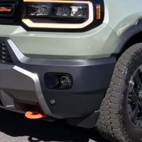 Front Fog Light Lamp Cover Trim Compatible with Honda Passport 2026~Exterior Decor Car Accessories ABS 2PC Black in Saudi Arabia