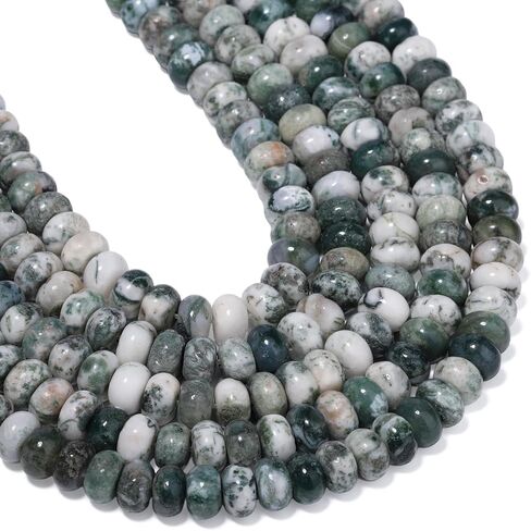 75pcs Olivine Rondelle Beads for Bracelet Making ，5x8mm Round Spacer Beads for Jewelry Making，Gemstone for DIY Necklace Earring in Saudi Arabia