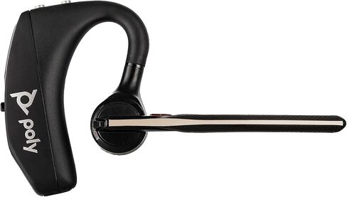 Poly Voyager 5200 Wireless Headset (Plantronics) - Single-Ear Bluetooth Headset w/Noise-Canceling Mic (5 Pack) Bundle Including: Goby Labs Mic Cleaner, Electronic's Basket Fiber Cloth in Kuwait