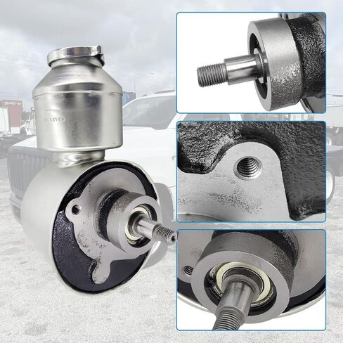 7840124 Power Steering Pump Assy Replacement Compatible with Sagniaw 143 Series, Fit for GMC C60 International Trucks, Replaces # 7847871 7840825 488787C91 465SAG01 in Saudi Arabia