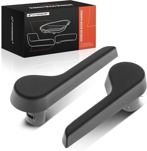 A-Premium Front Seat Recliner Adjustment Handles Compatible with Chevrolet Silverado 1500, Tahoe, Suburban, Avalanche & GMC Sierra, Yukon XL & Cadillac Escalade, Driver and Passenger Side, Black in Kuwait