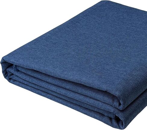 LaSilk- Premium Upholstery Fabric by the Yard, 57" Wide Thicken Faux Linen Fabric for Couch, Sofa, Chair, Pillow Cover (Linen, 3 Yard) in Saudi Arabia