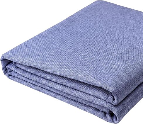 LaSilk- Premium Upholstery Fabric by the Yard, 57" Wide Thicken Faux Linen Fabric for Couch, Sofa, Chair, Pillow Cover (Linen, 3 Yard) in Saudi Arabia