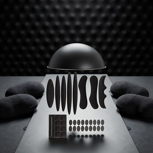 27Pcs Black Helmet Padding Foam Kit for Bicycle Helmet Replacement Pads Helmet Foam Pads Set for Motorcycle Cycling Helmet Padding Foam Helmet Foam Pads Helmet Pad Replacement Helmet Accessories in Kuwait