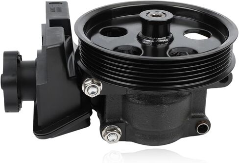 Power Steering Pump with Pulley & Reservoir Compatible with Ford Focus 2.0L L4 2006 2007 2008 2009 2010 2011, Transit Connect 2010 2011, Replacement for 20-74326, 6S4Z3A674A in Saudi Arabia