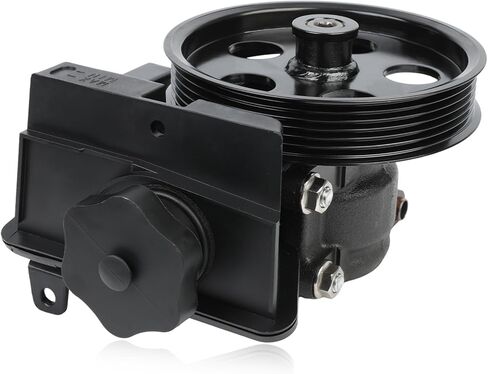 Power Steering Pump with Pulley & Reservoir Compatible with Ford Focus 2.0L L4 2006 2007 2008 2009 2010 2011, Transit Connect 2010 2011, Replacement for 20-74326, 6S4Z3A674A in Saudi Arabia