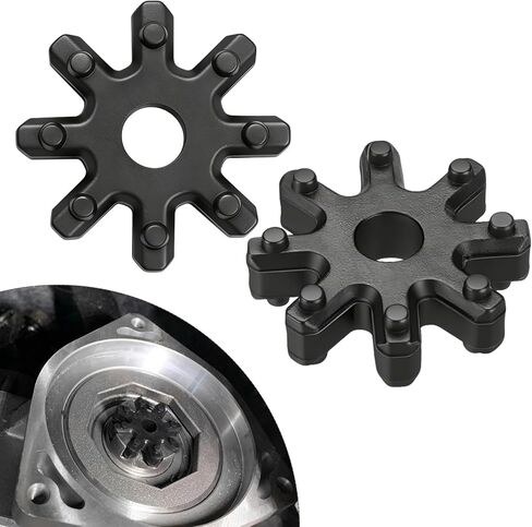 2PCS Flexible Steering Coupler, 563152K000FFF Steering Pipe Coupling Gear Bushing Replacement, Steering Gear Gasket Compatible with Hyundai Kia Sonata Elantra Santa Fe Azera Veloster Soul in Kuwait