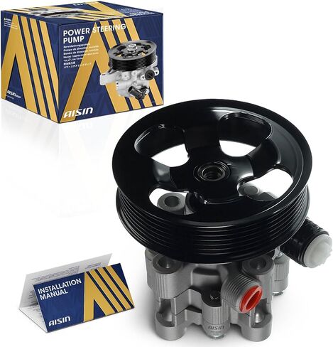 AISIN AFTERMARKET PSPT-00438 Power Steering Pump - Compatible with Toyota RAV4 2001-2005 - L4 2.0L 2.4L in Kuwait