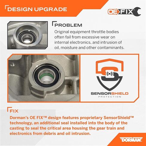 جسم الخانق الإلكتروني Dorman 977-379 متوافق مع موديلات مختارة من Hyundai/Kia (OE FIX) in Kuwait