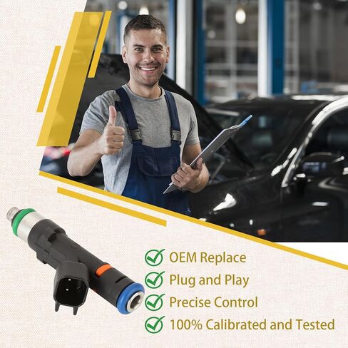2011-2017 Coyote 5.0 Fuel Injectors,Compatible with/Ford F150 & Mustang GT 5.0L |4 Holes| |Set of 8| |OE#0280158227| in Kuwait
