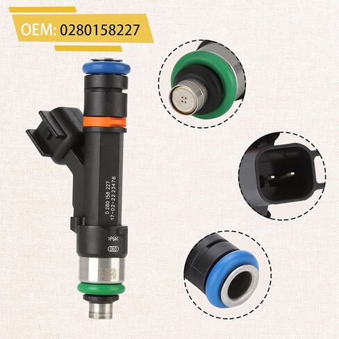 2011-2017 Coyote 5.0 Fuel Injectors,Compatible with/Ford F150 & Mustang GT 5.0L |4 Holes| |Set of 8| |OE#0280158227| in Kuwait