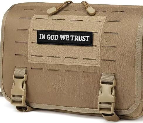 in GOD We Trust Patch Tactical Hook & Loop Embroidered Emblem Glow-in-the-Dark Morale Patches (4"x1") in Saudi Arabia