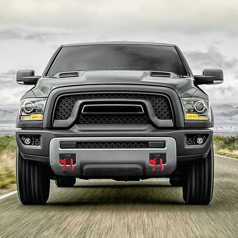 2 قطعة خطاف السحب الأمامي جبل قوس وحلقة D تناسب 2010-2020 Ram 2500/3500/4500 مع 3/4 "D حلقة تكبل in Kuwait