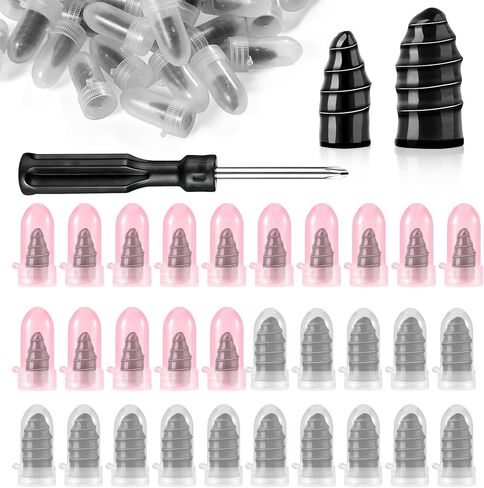 Tire Repair Rubber Nail Kit 30Pcs, Self-Tapping Rubber Tire Plugs for Tubeless Tires, 2 Sizes, No Jack Needed-Emergency Flat Repair for Car, Motorcycle, Truck, SUV, Bike in Saudi Arabia