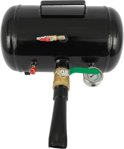 5 Gallon Air Tire Bead Seater 145PSI Blaster Tool Seating Inflator w/Gauge Air Blaster Tool Handheld Tire Seating Blaster Auto Repair Tool Truck ATV,Black in Saudi Arabia