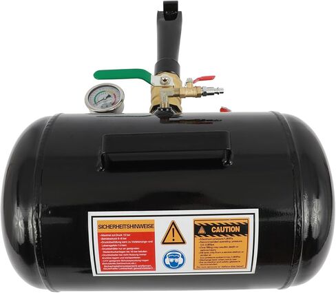5 Gallon Air Tire Bead Seater 145PSI Blaster Tool Seating Inflator w/Gauge Air Blaster Tool Handheld Tire Seating Blaster Auto Repair Tool Truck ATV,Black in Saudi Arabia