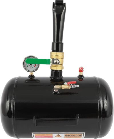 5 Gallon Air Tire Bead Seater 145PSI Blaster Tool Seating Inflator w/Gauge Air Blaster Tool Handheld Tire Seating Blaster Auto Repair Tool Truck ATV,Black in Saudi Arabia
