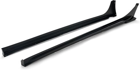 Side Skirt Extensions Compatible with Honda Civic 2022–2026 Sedan & Hatchback JDM Style, Gloss Black in Kuwait