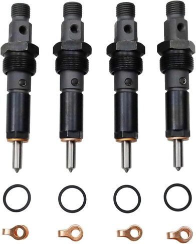 Set of 4 pcs New Fuel Injectors with washer set 3932123 4929864 A3932123 For Cummins 4BT 3.9L Diesel Engine Truck 3802338, 3802176 3802677 Fuel Injection in Saudi Arabia