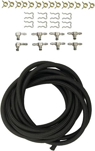 Fuel Injector Return Line Kit, 97328733 Fuel Injector Return Line Rail Kit with Fittings Clamps Fit for Chevrolet GMC Duramax LLY LBZ LMM 6.6L, Direct Replacement for GM Parts, 98062291 in Saudi Arabia
