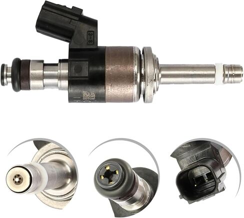 4 قطعة حاقن الوقود 16010-5PA-305 يصلح للوفاق EX EX-L LX Sport Touring 2018-2020 CR-V EX EX-L LX Touring 2017-2020 استبدال #160105PA305 حاقن الوقود فوهة 6 ثقوب in Kuwait