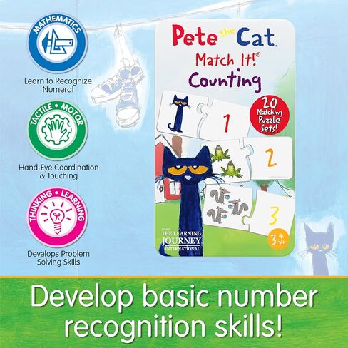 Pete The Cat - Match It! Tin - Counting (New) in Kuwait