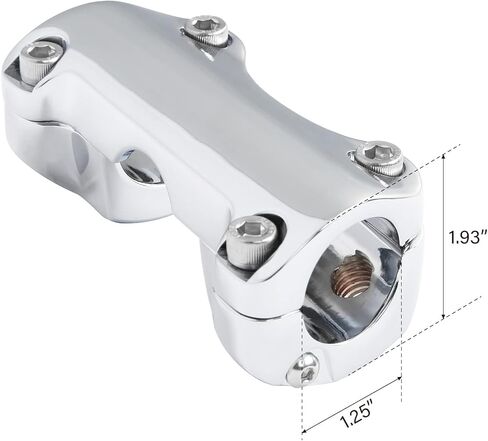 XMT-MOTO 1.25" Handlebar Riser Top Clamp Fit For Harley Road King Glide 1988-2024 in Saudi Arabia