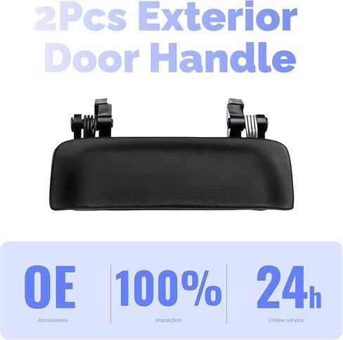 2Pcs Exterior Door Handle,Front Outside Left Driver & Right Passenger Side Door Handle Compatible with 1998-2011 Ford Ranger, 01-10 Mazda B2300 B3000 B4000, Replaces# 2L5Z1022404BAA Outer Handle in Kuwait