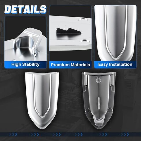 AUTOKAY 13599547 Front Driver Side Door Handle Lock Cover Cap Chrome Fits for Cadillac ATS CTS CT4 XTS XT5 XT4 CT6 in Kuwait