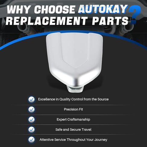AUTOKAY 13599547 Front Driver Side Door Handle Lock Cover Cap Chrome Fits for Cadillac ATS CTS CT4 XTS XT5 XT4 CT6 in Kuwait
