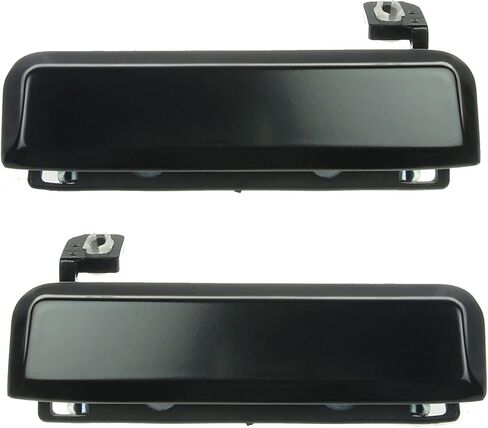 TRQ Left and Right Exterior Door Handle Set Drivers Side Compatible with 79-93 Ford 81-88 Mercury in Kuwait