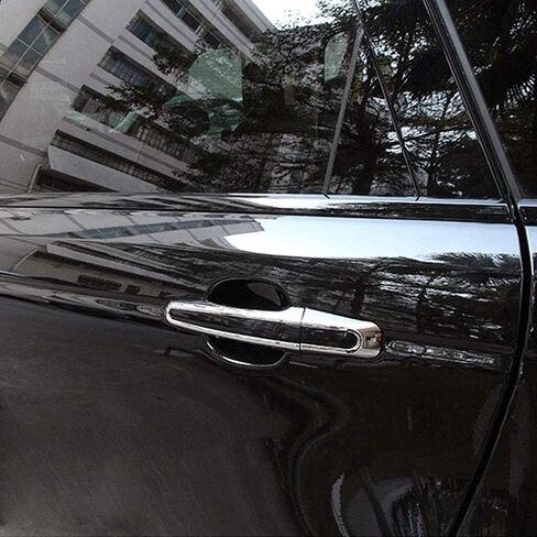 Chrome Exterior Door Handle Cover Trim for Jaguar E-PACE F-Pace 2018-2023 XE XF X260 2016-2021 Accessories Decor in Saudi Arabia