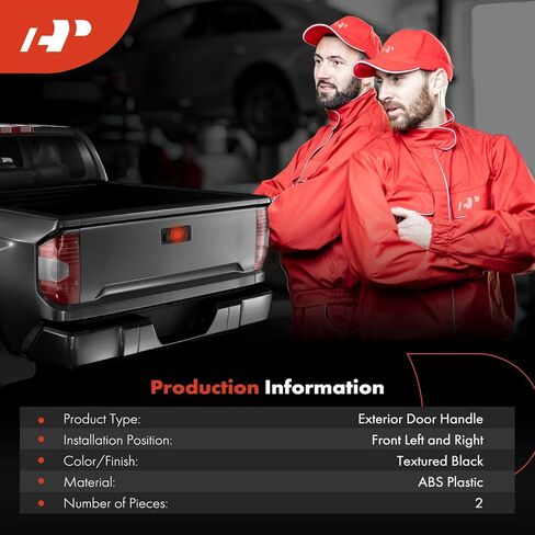 مقابض الأبواب الخارجية الممتازة متوافقة مع Ford Explorer 1991 1992 1993 1994، أسود مزخرف، مجموعة من قطعتين، السائق الأمامي وجانب الراكب، استبدال # F3TZ7822404A in Kuwait