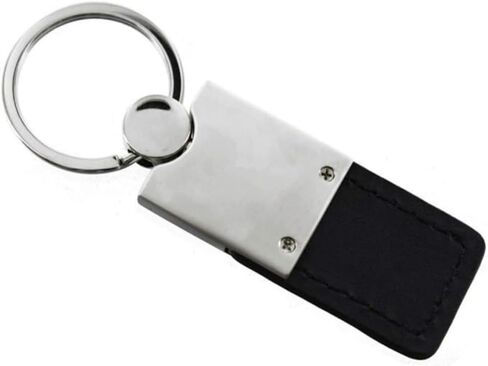 Au-TOMOTIVE GOLD Duo Rectangular Leather Key Chain for Jeep Rubicon in Kuwait