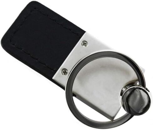 Au-TOMOTIVE GOLD Duo Rectangular Leather Key Chain for Jeep Rubicon in Kuwait
