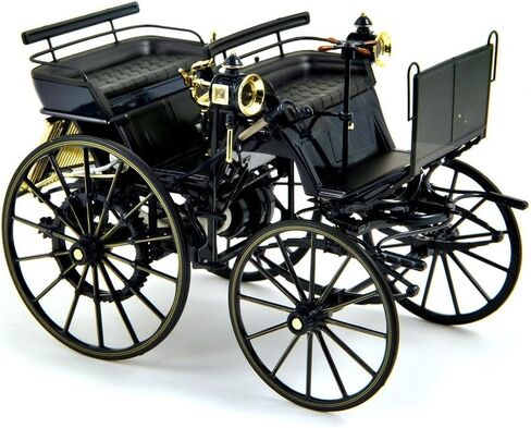 Pre-Order 1886 Daimler Motorkutsche - Dark Blue Diecast, 1:18 Scale - Norev in Saudi Arabia