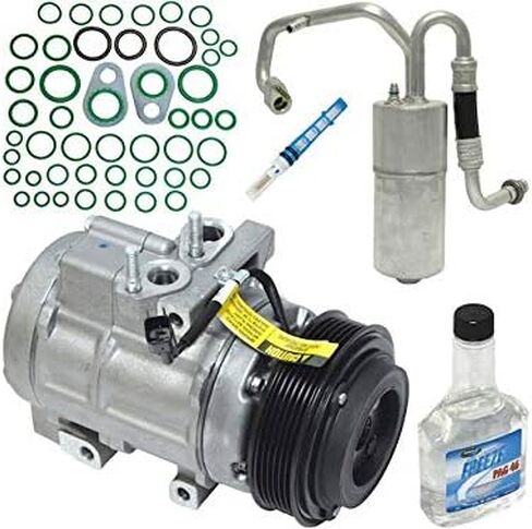 طقم ضاغط مكيف الهواء لقطع غيار السيارات من Marketplace - متوافق مع 2008-2010 Ford F350 Super Duty 6.4L V8 Turbo Diesel (VIN R) in Kuwait