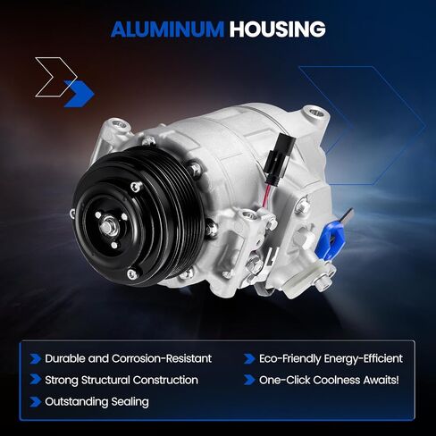 98356 ضاغط تكييف الهواء مع القابض متوافق مع مرسيدس بنز C230 C240 ​​C320 CL500 CL550 CLK320 CLS500 E320 GL320 GL450 GL550 ML350 ML500 ML550 R350 R500 S350 S430 S500 S550 in Kuwait