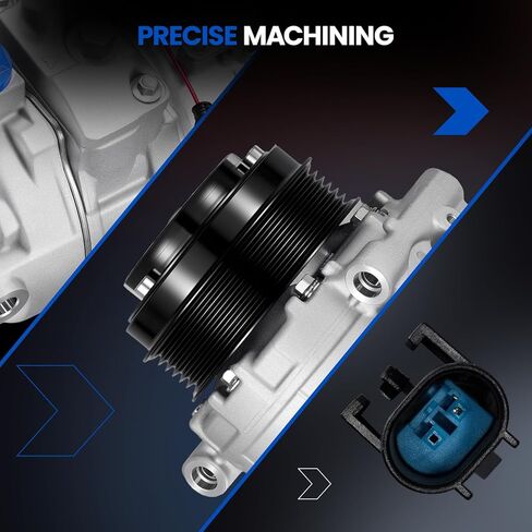 98356 ضاغط تكييف الهواء مع القابض متوافق مع مرسيدس بنز C230 C240 ​​C320 CL500 CL550 CLK320 CLS500 E320 GL320 GL450 GL550 ML350 ML500 ML550 R350 R500 S350 S430 S500 S550 in Kuwait