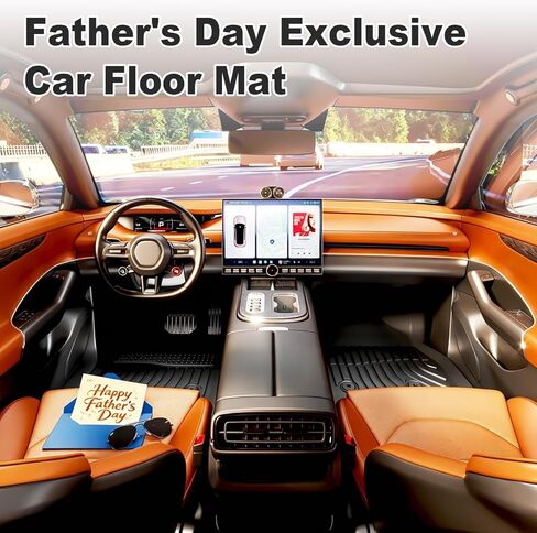 orealtrend Car Floor Mats Compatible with Honda Civic Sedan 2006-2011 (Not Fit Coupe) Heavy Duty All Weather Liners Spill Proof Carpet Custom Fitted Odorless Anti Slip Accessories for Men Dad in Saudi Arabia