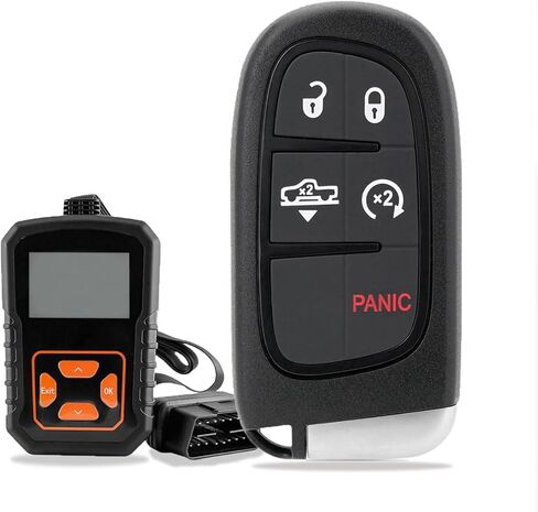 Car Key Replacement Kit fits for Dodge Ram 1500/2500/3500 2013 2014 2015 2016 2017 Keyless Entry Remote Control (FCC ID: GQ4-54T) in Saudi Arabia