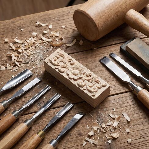 30 PCS Wood Carving Blocks, 4" x 1" x 1" Soft Solid Pine Wood Block, Unfinished Wooden Whittling Blocks, for Beginner Experts DIY Craft Arts in Kuwait